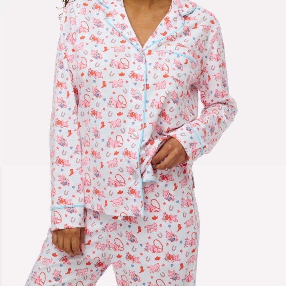 Roller Rabbit Womens piggy up pajamas NWT!!! Size S